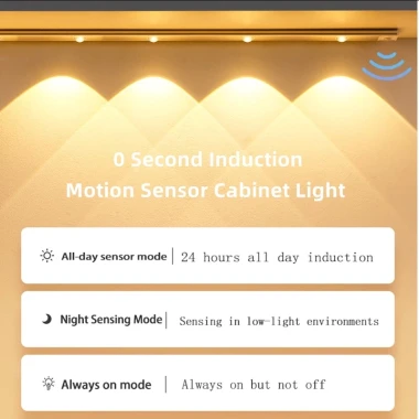 GoldStar Đèn led trang trí đèn cảm ứng(3 màu sắc)Thích hợp cho nhà bếp, phòng khách và phòng ngủ 6 GoldStar Đèn led trang trí đèn cảm ứng(3 màu sắc)Thích hợp cho nhà bếp, phòng khách và phòng ngủ 6
