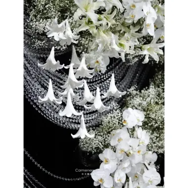 Hoa Loa Ken Xop Decor Tiec Cuoi - Cao Xu Wedding - Giam 20% Con 120.000 VND