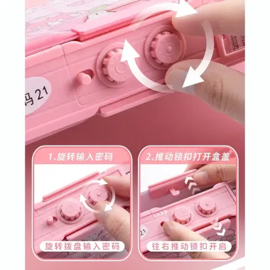 Hộp Đựng Bút Đa Năng Có Khóa Mật Khẩu Cho Bé Trai 4 Hộp Đựng Bút Đa Năng Có Khóa Mật Khẩu Cho Bé Trai 4