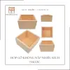 Hộp Gỗ Không Nắp Giá Rẻ Nhiều Kích Thước - Hộp Gỗ Decor Chất Lượng Cao 13000đ 6