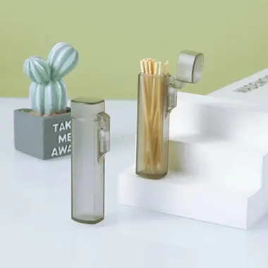 Hộp lưu trữ KANNERT, Hộp tăm trong suốt phân loại, Hộp đựng khăn bông Mini di động Du lịch gia đình