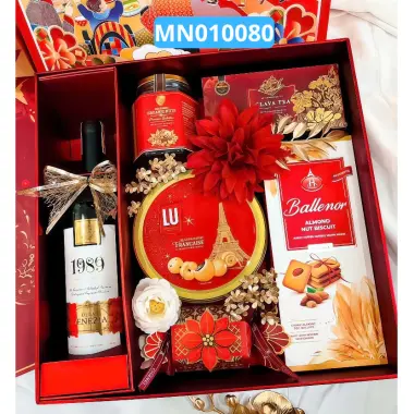 Hộp Quà Tết 2.026 Cao Cấp "Bính Ngọ Khai Xuân" – Quà Biếu Sang Trọng – Quà Tặng Doanh Nghiệp Maison Hana 2