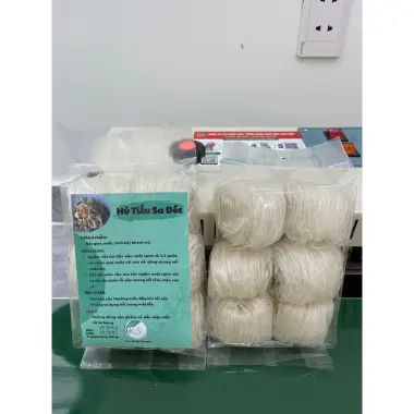 Hủ Tiếu Khô Sa Đéc Chính Gốc Giá Sỉ 38000đ - Sợi Dai Không Chua Túi 6 Vắt 10