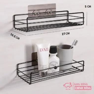 Kệ Để Đồ Kim Loại Chữ Nhật Nhà Tắm Pigpox - Giá Chỉ 10.000Đ (Giảm từ 12.100Đ) 3
