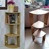 Kệ Sách Góc Tường Gỗ Decor Đa Năng Giá Rẻ Chỉ 119k - Để Học Tập Và Làm Việc 9