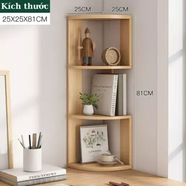 Kệ Sách Góc Tường Gỗ Decor Đa Năng Giá Rẻ Chỉ 119k - Để Học Tập Và Làm Việc 14 Kệ Sách Góc Tường Gỗ Decor Đa Năng Giá Rẻ Chỉ 119k - Để Học Tập Và Làm Việc 14