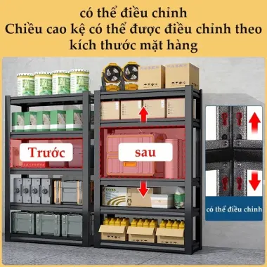 Kệ Sắt 3 Tầng Đa Năng Nhà Bếp - Kệ Lò Vi Sóng Inox - Giảm 89k 5