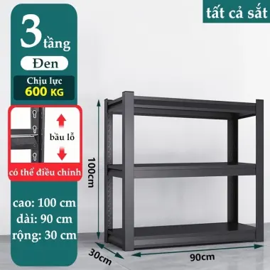 Kệ Sắt 3 Tầng Đa Năng Nhà Bếp - Kệ Lò Vi Sóng Inox - Giảm 89k 16
