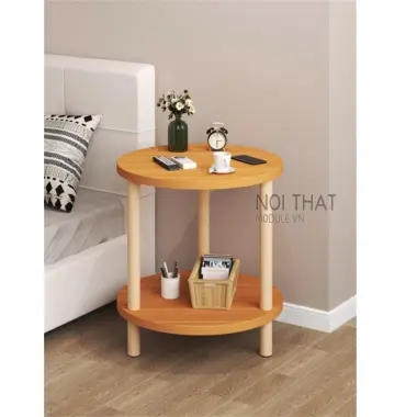 Kệ Trang Trí Đầu Giường & Phòng Khách - Bàn Trà 2 Tầng Mặt Tròn Giảm 22% còn 122.500đ 5 Kệ Trang Trí Đầu Giường & Phòng Khách - Bàn Trà 2 Tầng Mặt Tròn Giảm 22% còn 122.500đ 5
