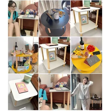 Kệ Trang Trí Đầu Giường & Phòng Khách - Bàn Trà 2 Tầng Mặt Tròn Giảm 22% còn 122.500đ 7 Kệ Trang Trí Đầu Giường & Phòng Khách - Bàn Trà 2 Tầng Mặt Tròn Giảm 22% còn 122.500đ 7