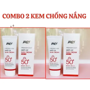 Kem Chống Nắng Any Hàn Quốc SPF 50+ Nâng Tông Trắng Da 60ml - Giảm 25% còn 109k