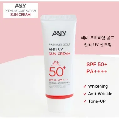 Kem Chống Nắng Any Hàn Quốc SPF 50+ Nâng Tông Trắng Da 60ml - Giảm 25% còn 109k