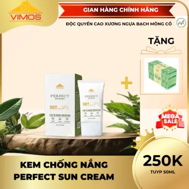 Kem Chống Nắng Ferfect Sun Cream Vimos 4 Trong 1 Vừa Chống Nắng, Vừa Dưỡng Ẩm, Vừa Giảm Sạm Nám, Vừa Làm Chậm Lão Hóa Da 2 Kem Chống Nắng Ferfect Sun Cream Vimos 4 Trong 1 Vừa Chống Nắng, Vừa Dưỡng Ẩm, Vừa Giảm Sạm Nám, Vừa Làm Chậm Lão Hóa Da 2