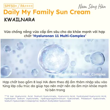Kem Chống Nắng Gia Đình SPF 50+ 120g - Bảo Vệ Toàn Diện Daily& My Family Giảm Giá 8 Kem Chống Nắng Gia Đình SPF 50+ 120g - Bảo Vệ Toàn Diện Daily& My Family Giảm Giá 8