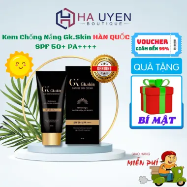 Kem Chống Nắng Gk.Skin SPF 50+ Hàn Quốc - Nâng Tone, Kiềm Dầu, Không Bết Dính 60ml Giá Cực Tốt 2
