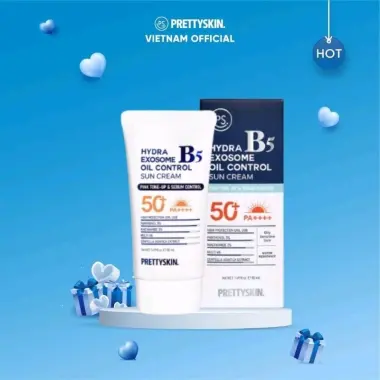 Kem chống nắng Hydra B5 Exosome Prettyskin phục hồi da - Giảm 99k chỉ 330k 2