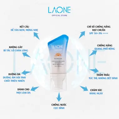 Kem Chống Nắng Laone Hàn Quốc 50ml Kiềm Dầu Cho Da Nhạy Cảm SPF50+/PA++++ Giá Cực Sốc 4