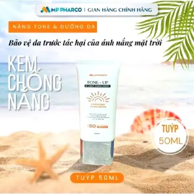 Kem chống nắng nâng tone dưỡng trắng da 3
