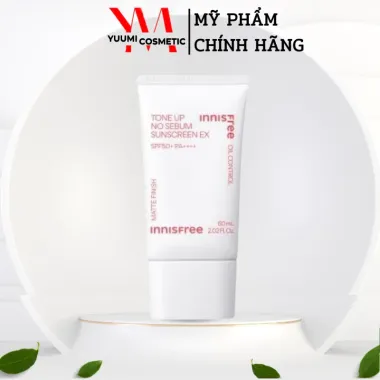 Kem Chống Nắng Nâng Tone Kiềm Dầu Innisfree SPF50 PA++++ Giá Rẻ 229k 1