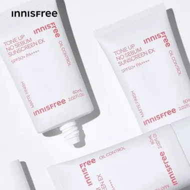 Kem Chống Nắng Nâng Tone Kiềm Dầu Innisfree SPF50 PA++++ Giá Rẻ 229k 6