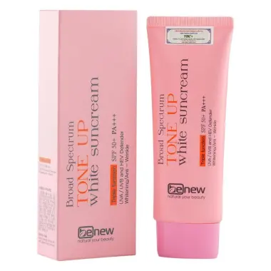 Kem chống nắng phổ rộng BENEW Broad Spectrum Tone-up White Suncream 70ml Kem chống nắng phổ rộng BENEW Broad Spectrum Tone-up White Suncream 70ml
