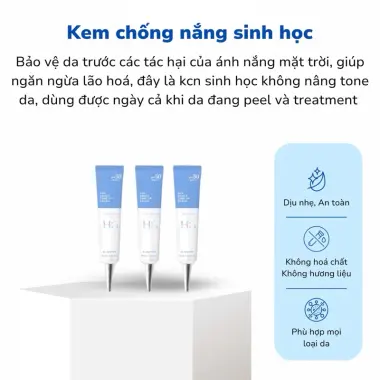 Kem Chống nắng Sinh Học HT - Giảm 18% còn 450k - Bảo Vệ Da Toàn Diện 2