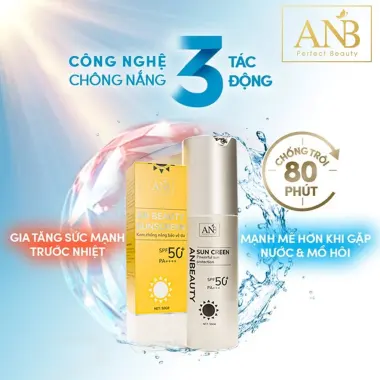 Kem chống nắng Tâm An giá rẻ - Nâng tông, Sáng da, UV Protection SPF50+, PA++++ 239k 4