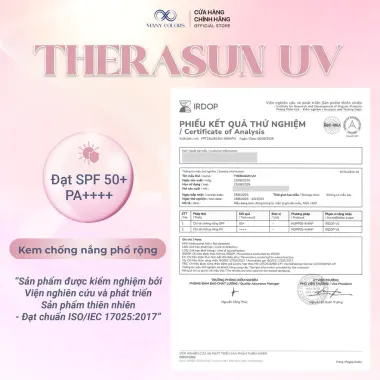 Kem Chống Nắng Therasun 3in1 SPF50+ - Nâng Tone, Dưỡng Trắng, Chỉ 188k! 3