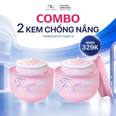 Kem Chống Nắng Therasun 3in1 SPF50+ - Nâng Tone, Dưỡng Trắng, Chỉ 188k! 8