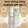 kem chống nắng vật lý 50G cho da dầu và da hỗn hợp SPF 50PA+++ không bóng dầu không bết dính KARMEL 2