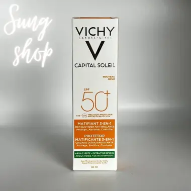 Kem Chống Nắng Vichy Vạch Xanh Cho Da Dầu Giảm 100k Chỉ 350k - Bảo Vệ Da Toàn Diện 3