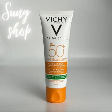Kem Chống Nắng Vichy Vạch Xanh Cho Da Dầu Giảm 100k Chỉ 350k - Bảo Vệ Da Toàn Diện 4