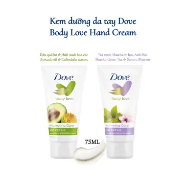 Kem dưỡng da tay Dove Body Love Hand Cream 75ML bản UK - Bill UK 10