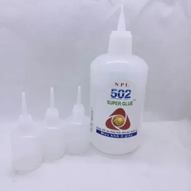 Keo 502 Siêu Dính 500ml - 74000đ/Lọ Tròn Tặng 3 Chai Chiết, Khuyến Mãi 5 Keo 502 Siêu Dính 500ml - 74000đ/Lọ Tròn Tặng 3 Chai Chiết, Khuyến Mãi 5