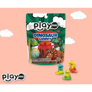 Kẹo Dẻo Play More Thái Lan Vị Trái Cây Giảm Giá 39k Còn 30k Gói 48g 3