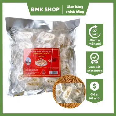 Kẹo dồi lạc truyền thống Đặc sản tuổi thơ Nam Định giòn rụm chỉ 20.000đ