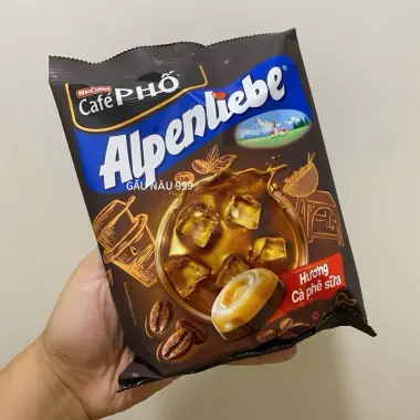 Kẹo mềm Eclairs Caramel Socola chảy 63g và kẹo cứng Alpenliebe gói LỚN ngọt ăn vặt 4 Kẹo mềm Eclairs Caramel Socola chảy 63g và kẹo cứng Alpenliebe gói LỚN ngọt ăn vặt 4