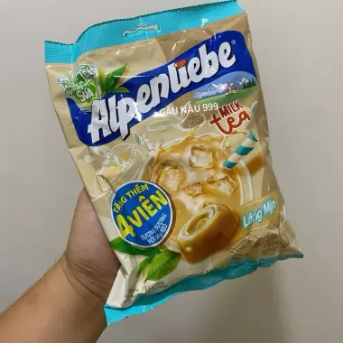 Kẹo mềm Eclairs Caramel Socola chảy 63g và kẹo cứng Alpenliebe gói LỚN ngọt ăn vặt 5 Kẹo mềm Eclairs Caramel Socola chảy 63g và kẹo cứng Alpenliebe gói LỚN ngọt ăn vặt 5