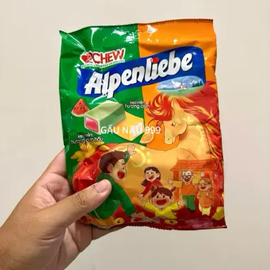 Kẹo mềm Eclairs Caramel Socola chảy 63g và kẹo cứng Alpenliebe gói LỚN ngọt ăn vặt 8 Kẹo mềm Eclairs Caramel Socola chảy 63g và kẹo cứng Alpenliebe gói LỚN ngọt ăn vặt 8