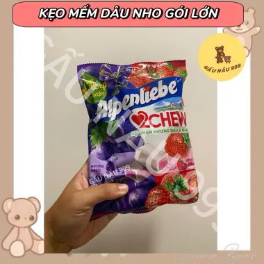 Kẹo mềm Eclairs Caramel Socola chảy 63g và kẹo cứng Alpenliebe gói LỚN ngọt ăn vặt 11 Kẹo mềm Eclairs Caramel Socola chảy 63g và kẹo cứng Alpenliebe gói LỚN ngọt ăn vặt 11