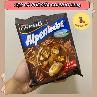 Kẹo mềm Eclairs Caramel Socola chảy 63g và kẹo cứng Alpenliebe gói LỚN ngọt ăn vặt 16 Kẹo mềm Eclairs Caramel Socola chảy 63g và kẹo cứng Alpenliebe gói LỚN ngọt ăn vặt 16