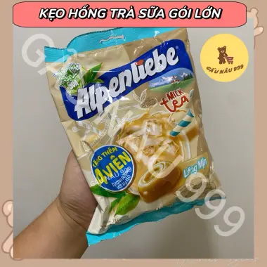 Kẹo mềm Eclairs Caramel Socola chảy 63g và kẹo cứng Alpenliebe gói LỚN ngọt ăn vặt 19 Kẹo mềm Eclairs Caramel Socola chảy 63g và kẹo cứng Alpenliebe gói LỚN ngọt ăn vặt 19