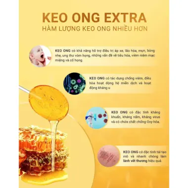 Kẹo Mút Keo Ong EXTRA Happy Vitamin - Vitamin Trái Cây Hữu Cơ NOVIKA Giảm Giá 25k 7