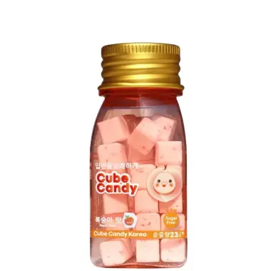 Kẹo Ngậm Cube Candy Hương Trái Cây Vị Bạc Hà Mát Thơm Miệng Giảm 25000đ/Lọ 23g 6