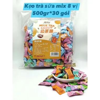 Kẹo Trà Sữa Không Đường Mix 8 Vị Dacheng Food - Giảm Giá 25998đ, Ăn Vặt Ngon 3 Kẹo Trà Sữa Không Đường Mix 8 Vị Dacheng Food - Giảm Giá 25998đ, Ăn Vặt Ngon 3
