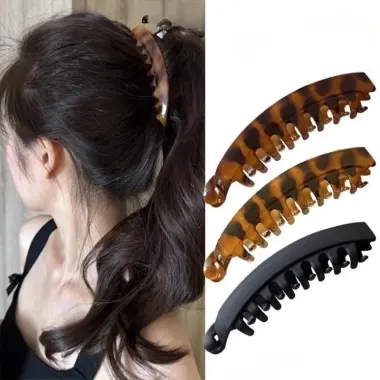 Kẹp Tóc Chuối Hàn Quốc NOVSET Giá Rẻ - Kẹp Đuôi Ngựa Phong Cách V202 T1 KHO2 2 Kẹp Tóc Chuối Hàn Quốc NOVSET Giá Rẻ - Kẹp Đuôi Ngựa Phong Cách V202 T1 KHO2 2