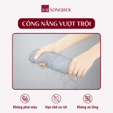 Khăn mặt to cao cấp chính hãng Songwol Lattice - Khăn tắm Lattice sợi tre kháng khuẩn ngừa nấm mốc 9 Khăn mặt to cao cấp chính hãng Songwol Lattice - Khăn tắm Lattice sợi tre kháng khuẩn ngừa nấm mốc 9