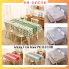 Khăn trải bàn caro chất liệu PVC không thấm nước dùng làm phông nền chụp ảnh picnic 1