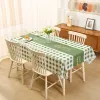 Khăn trải bàn caro chất liệu PVC không thấm nước dùng làm phông nền chụp ảnh picnic