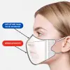 Khẩu trang 5D HanDi 3 lớp kháng khuẩn chống bụi mịn giá rẻ chỉ 179k hộp 600 chiếc 5